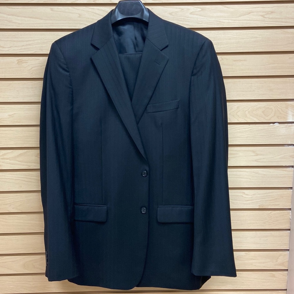 PETROCELLI rich looking designer men suit Size 42 XL EXTRA LONG